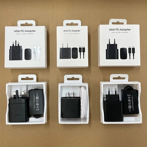 Cargador súper rápido tipo C 45W GaN Power USB C Chargeur PD bloque de carga rápida para <span class=keywords><strong>Samsung</strong></span> <span class=keywords><strong>Galaxy</strong></span> S24 <span class=keywords><strong>Ultra</strong></span>/S23/S23 +/<span class=keywords><strong>S22</strong></span>/<span class=keywords><strong>Tab</strong></span> S8 - Product Image 2