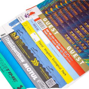 Pulseras de Tyvek Impresas Digitalmente Personalizadas con Logotipo a Color, Estilo Antiguo, Resistentes al Agua y a Desgarros, para Promocionales - Product Image 1