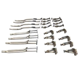Collecteur d'échappement avant SS304 pour Volkswagen <span class=keywords><strong>Golf</strong></span> R36 <span class=keywords><strong>R32</strong></span> Magotan 2008-2011 3.6 3.0 3.2 Amélioration des performances de course - Product Image 1