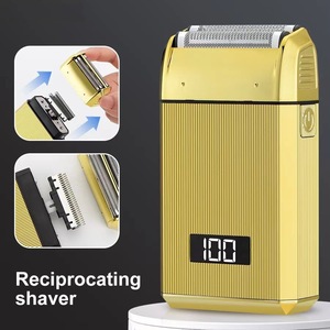 OEM Men Foil <b>Shaver</b> Razor Wet/Dry Double-Use Waterproof Electric Li-ion <b>Battery</b> 60-Minute Runtime Beard Trimmer Body Groomer - Product Image 5