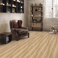 Salle de bain moderne Carrelages de sol en bois rectifié complet 20X100cm Planches de céramique émaillée antidérapantes Carrelages en bois gris foncé