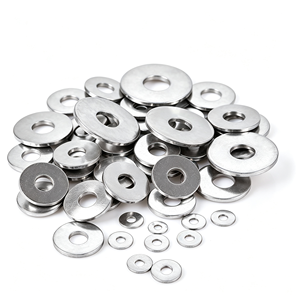 Rondelle plate en acier au carbone anti-rouille, série large, directement de l'usine, tailles personnalisées disponibles - Product Image 4
