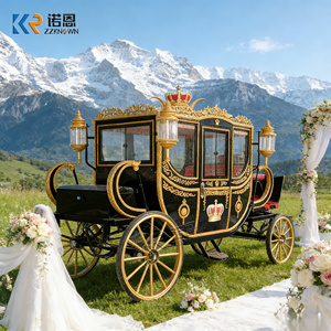 Carruajes Reales Tirados por Caballos, Carroza de Cenicienta para Bodas, Carruaje de Lujo Estilo <span class=keywords><strong>Victoria</strong></span>, Carruaje para Conducir con Caballos - Product Image 6