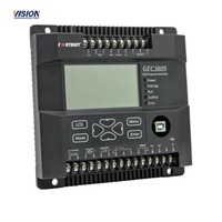 Contrôleur de vitesse de générateur GEC3850 pour moteur diesel, groupe électrogène DC12V 24V, régulateur numérique, panneau de commande LCD ECU