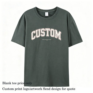 T-shirt da uomo all'ingrosso, nuovo design estivo, alta qualità, stampa puff, girocollo, moda <span class=keywords><strong>anime</strong></span>, casual, tinta unita - Product Image 1