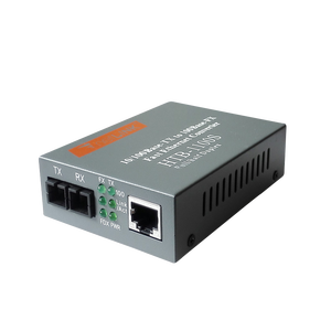 Convertidor de Medios Ópticos SC 10/100M de Venta Caliente, Transceptor Óptico de Fibra Única A/B SC 1 RJ45+Doble Fibra, Convertidor de Medios Ópticos de Fibra Única Monomodo - Product Image 2