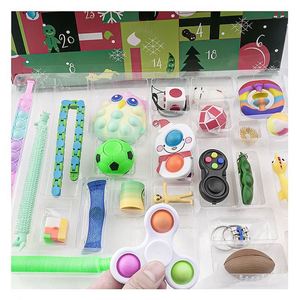JYTZ0092 Large Bubble Stress Relief Fidget Toys <b>Advent</b> <b>Calendar</b> Keychain Pack Heart Adult Phone Case Fidget Toys - Product Image 4