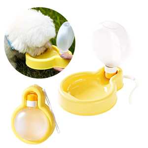 350ml Portable Travel <strong>Puppy</strong> <strong>Water</strong> Bowl Pet Outdoor Walking Leak Proof Foldable Dog Drinking <strong>Water</strong> <strong>Bottle</strong> - Product Image 1