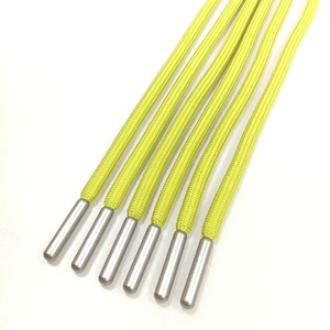 Cordón Ajustable Personalizado de Alta Calidad con Aglets Metálicos para Pantalones Deportivos, con Logotipo OEKO - Product Image 3