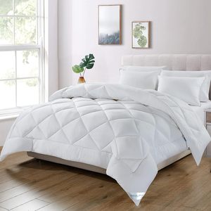 Piumino per Tutte le Stagioni Queen Size, Piumone Super King in <span class=keywords><strong>Piuma</strong></span> <span class=keywords><strong>d</strong></span>'<span class=keywords><strong>Oca</strong></span> e Anatra, <span class=keywords><strong>Trapunta</strong></span> per Campeggio e Hotel, Piumino 100% <span class=keywords><strong>Piuma</strong></span> - Product Image 3
