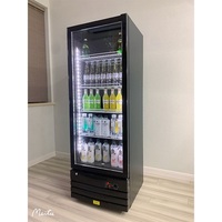 Réfrigérateur à boissons à zone unique de 150 L à prix d'usine, mini réfrigérateur à bière en acier inoxydable pour la réfrigération des boissons