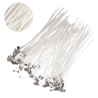 YS 50 teile/beutel Pure Cotton Core Rauch arme Kerzen Dochte DIY Kerze machen vor gewachst mit Öl Dochte Party zubehör mit Halterung