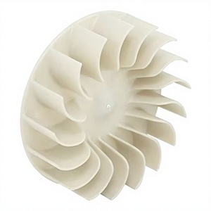 Rueda de Ventilador Manual Eléctrica EXPWE16X29 de Plástico para Secadora, Repuesto Compatible con WE16X29 para Uso en Lavadoras - Product Image 4