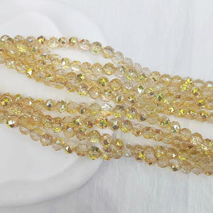 Toptan moda cam tohum boncuk DIY terzi aksesuarları kırpma dikiş malzemeleri için delik ile - Product Image 4