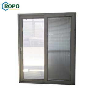 <span class=keywords><strong>Porte</strong></span> <span class=keywords><strong>coulissante</strong></span> <span class=keywords><strong>en</strong></span> <span class=keywords><strong>verre</strong></span> à <span class=keywords><strong>double</strong></span> <span class=keywords><strong>rail</strong></span> <span class=keywords><strong>en</strong></span> PVC AS2047 <span class=keywords><strong>pour</strong></span> la maison avec rideau - Product Image 4