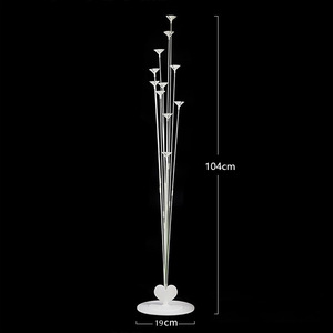 7/13/19 Tubes ballons <span class=keywords><strong>support</strong></span> porte-ballon forme d'arbre en plastique fête d'anniversaire mariage bébé douche décoration extérieure <span class=keywords><strong>Support</strong></span> - Product Image 6