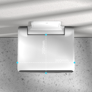 Repose-pieds de salle de bain pliable contemporain avec design antidérapant pour la <span class=keywords><strong>douche</strong></span>, le changement de chaussures et l'aide aux personnes âgées - Product Image 2