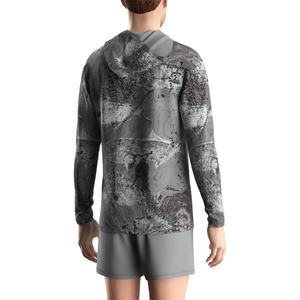 Camiseta Deportiva Personalizada con Protección UV, Ecológica, de Poliéster Sublimado, Sudadera Rosa con Capucha para Pesca - Product Image 6