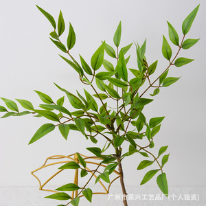 ต้นไม้ใบนาดิน่าประดิษฐ์ ไลซิง ขนาดสูง 110 ซม. ตกแต่งบ้านเสมือนจริง - Product Image 4