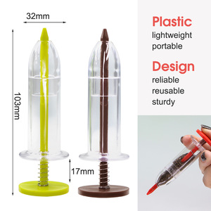 Arte del giardino <span class=keywords><strong>in</strong></span> vaso <span class=keywords><strong>tubo</strong></span> ago seminatrice vassoio seminatrice palmare piantatura e piantina strumenti orticoli per la coltivazione orticoli - Product Image 4