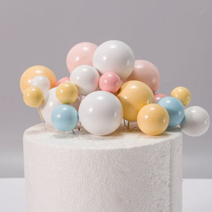 Oferta: Set de 26 Piezas de Bolas de Espuma con Forma de Estrella y Arcoíris para Decoración de Pasteles de Cumpleaños, Accesorios para Pasteles y Cupcakes - Product Image 5