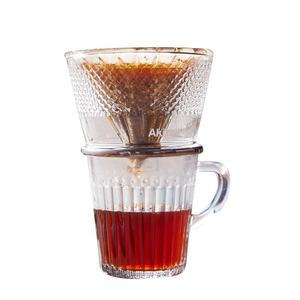 Filtres à café et ensemble de serveur verser sur cafetière 4 tasses <span class=keywords><strong>carafe</strong></span> en verre borosilicate cafetière à infusion froide - Product Image 1