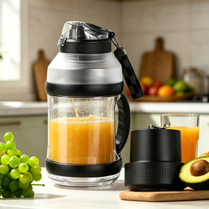 Blender portable pour légumes et jus, grande capacité 2L, best-seller, pour la maison et la salle de sport - Product Image 1