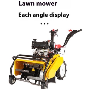 Nouvelle machine de désherbage à 12 couteaux à quatre roues motrices tondre le gazon revenant au champ agricole - Product Image 4