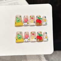 Lot de 10 faux ongles noirs en acrylique à couverture complète, haute qualité, faits main sur mesure, vente en gros