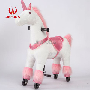 Giocattoli di Peluche Unicorno <span class=keywords><strong>a</strong></span> Prezzo di Fabbrica, Giocattoli Meccanici Camminanti, Stile Equitazione, Giocattoli Cavalcabili in Vendita - Product Image 5