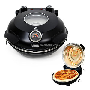 Aifa 1200W Portable Countertop Pizza Maker con ventana de visualización y temporizador Pizza Stone & Grill Pan <span class=keywords><strong>Horno</strong></span> de pizza crujiente - Product Image 6