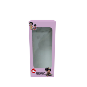 Caja de papel de muñeca de juguete para niña, caja de embalaje de muñeca para niños al por mayor, caja de regalo de juguete Rosa personalizada, embalaje - Product Image 2