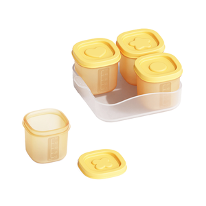 Cartoon-Design Silicone contenitore alimenti per bambini ceramica set di stoviglie per bambini <span class=keywords><strong>accessori</strong></span> da cucina - Product Image 1