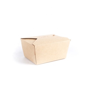 Kotak Kemasan Makanan <span class=keywords><strong>Burger</strong></span> Kentang Goreng Ayam Goreng Kertas Kraft Modern Anti Minyak, Ramah Lingkungan, Dapat Digunakan Kembali, Dapat Didaur Ulang, Sekali Pakai, Custom - Product Image 5