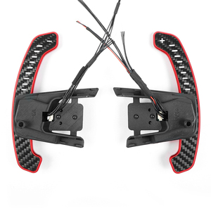 แป้นเปลี่ยนเกียร์คาร์บอนไฟเบอร์แม่เหล็ก TDD LED สำหรับ Volkswagen GTI Golf 7 R MK7/7.5 VW - Product Image 1
