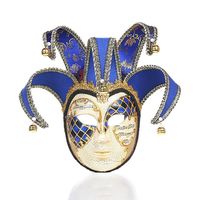 Masques d'Halloween en gros, nouveaux modèles européens et américains, masques de carnaval de Venise, masques créatifs pour fêtes, masques fissurés