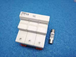 Держатель цилиндрического предохранителя 1000В DC серии STI для предохранителей gPV 10x38, 14x51, 22x58, цилиндрический держатель предохранителя 1P 2P 3P - Product Image 3