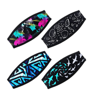 Accessoires de plongée en néoprène personnalisés avec logo en gros, sangle de masque de plongée flottante, protection des cheveux pour la natation, accessoires de plongée