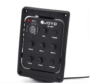 Pastilla JOYO serie JE con función de afinación para efecto de pastilla de guitarra acústica - Product Image 3