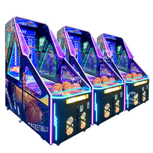 Máquina de Tiro LCD para Deportes en Interiores, Centro Comercial MAKER, Máquina de Juegos de Arcade que Funciona <span class=keywords><strong>con</strong></span> Monedas, Máquina de Baloncesto de Tiro Individual - Product Image 5