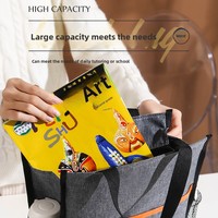 Sac à main souple pour étudiant, idéal pour le bureau, les cours, la formation, le tutorat – Sac fourre-tout moderne et minimaliste multi-usage