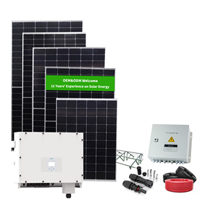 Precio al por mayor <span class=keywords><strong>6KW</strong></span> 6KVA <span class=keywords><strong>Inversor</strong></span> solar híbrido en la azotea de la red en el sistema solar de la red Sistema de energía solar con conexión a la red - Product Image 1