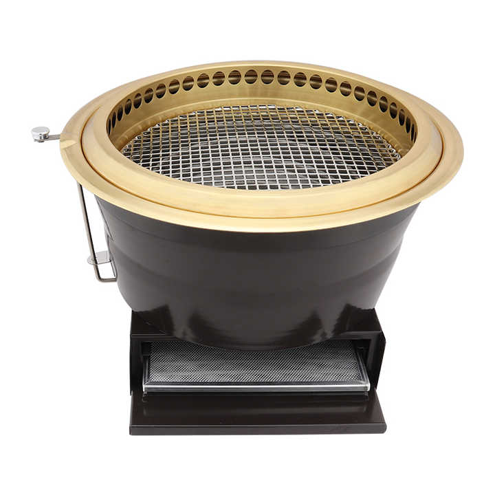 Pinnovo Commercial Japanese Bbq Grill Charcoal With Lower Air Outlet Stainless Steel Smokeless