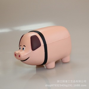 Pu Fidget Pig Toy High <b>Rebound</b> Stress Relief For Kids 2 To 4 Years Unisex - Product Image 3