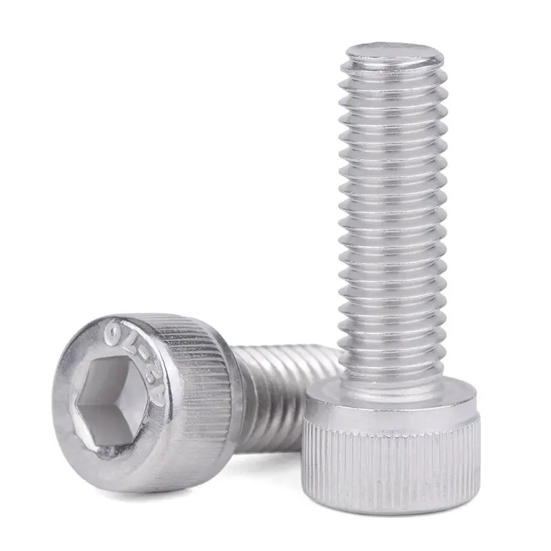 China manufacturer factory price stainless steel zinc black hex socket bolts screws grade 4.8 6.8 8.8 10.9 12.9