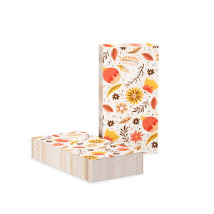 Tonghui กระดาษเช็ดปากพิมพ์ลายเยื่อไม้แท้ขนาดมินินุ่ม5แพ็คสำหรับเดินทางมี3ply 100% งานตามสั่งขนาดเล็กกระดาษทิชชู่เช็ดมือ - Product Image 2