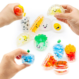 Billes de décompression en TPR en forme de nourriture (maltose) pour enfants, jouets anti-stress en gros - Product Image 1