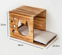 Plate-forme de saut pour la maison étagères murales pour chat piste d'escalade pour chat étagères murales modernes meubles muraux multifonctionnels pour chat