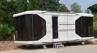 Maisons préfabriquées portables de luxe conçues sur mesure Space Pods mobiles Maisons capsules portables haut de gamme