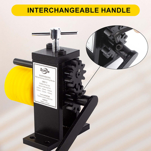 Máy uốn đồ trang sức bằng thép không gỉ Auble, sử dụng tay quay, con lăn thép để làm nhẫn, vòng tay, khuyên tai, uốn vòng tay thủ công - Product Image 4